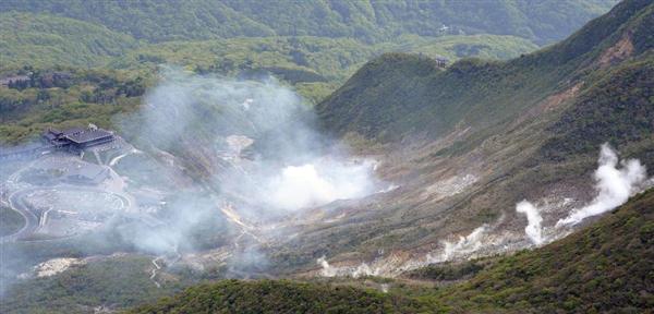 【箱根山】「噴火より風評被害が心配」温泉街直撃、宿泊キャンセル相次ぎ