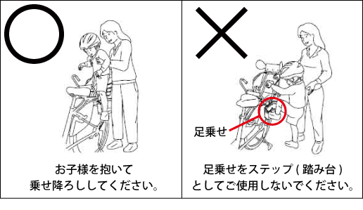 子供乗せ自転車