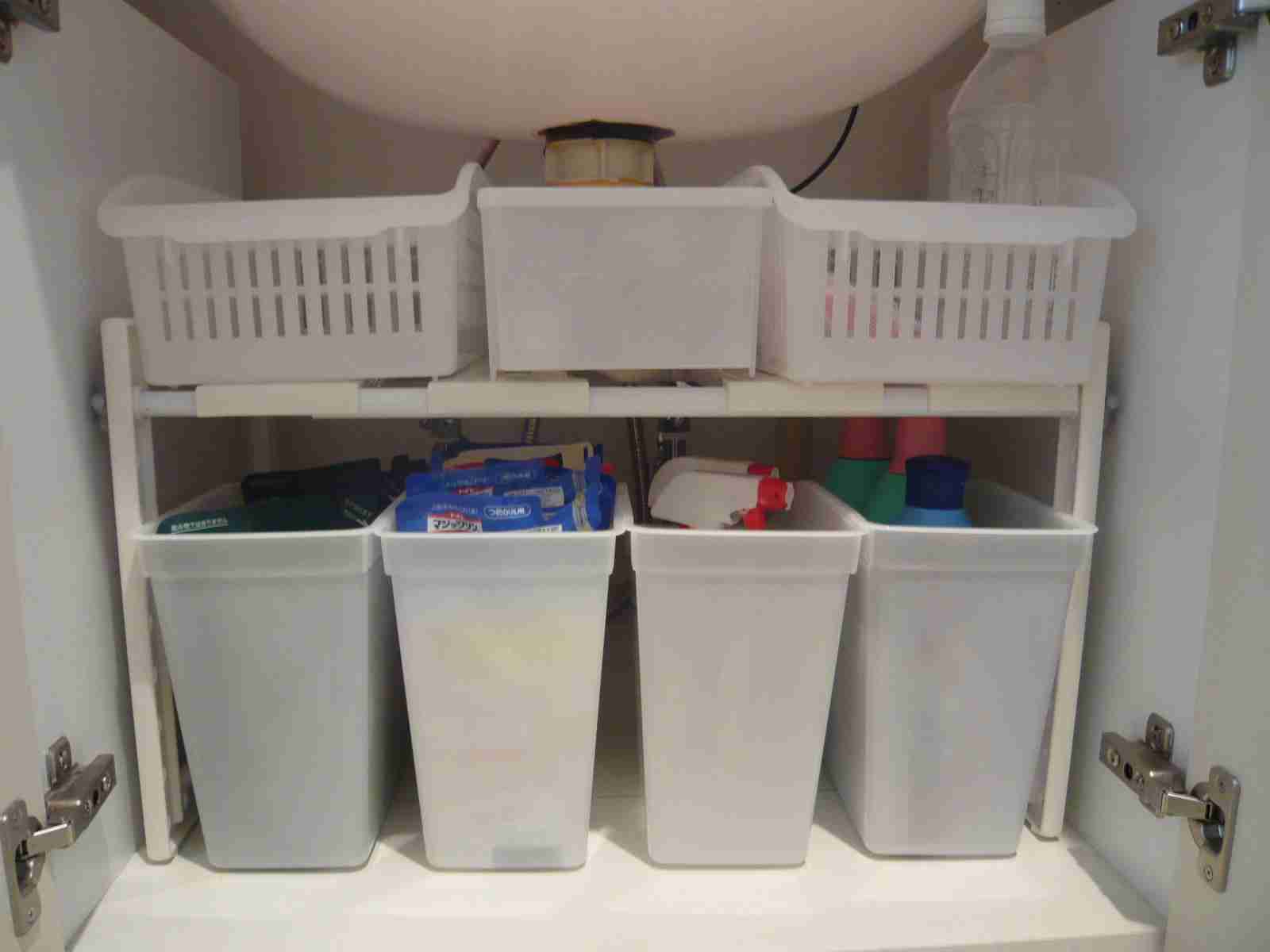 100均商品でできる収納方法