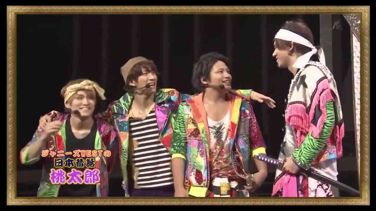ジャニーズWESTの日本昔話　『桃太郎』 - YouTube
