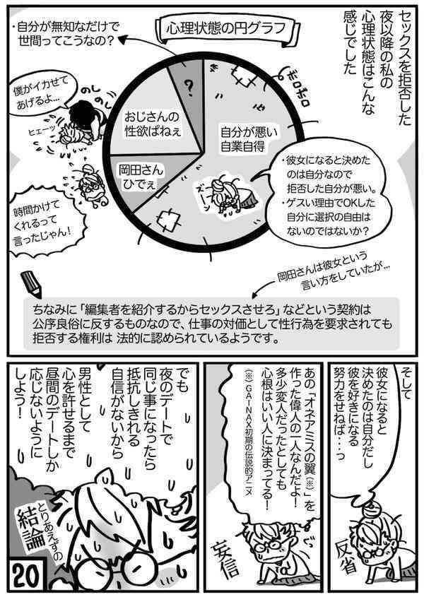 【アダルト注意】元交際相手による評論家・岡田斗司夫の暴露マンガ第3弾がネットで公開される