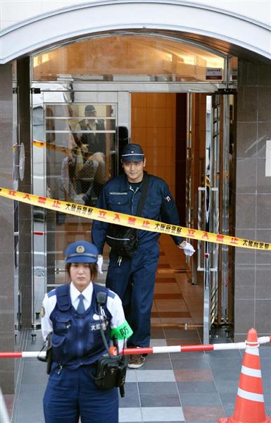 【豊中・隣人殺害】 「エレベーター降りて襲った」33歳母切られ死亡、そばには１歳長男が…同じマンションの53歳男を逮捕