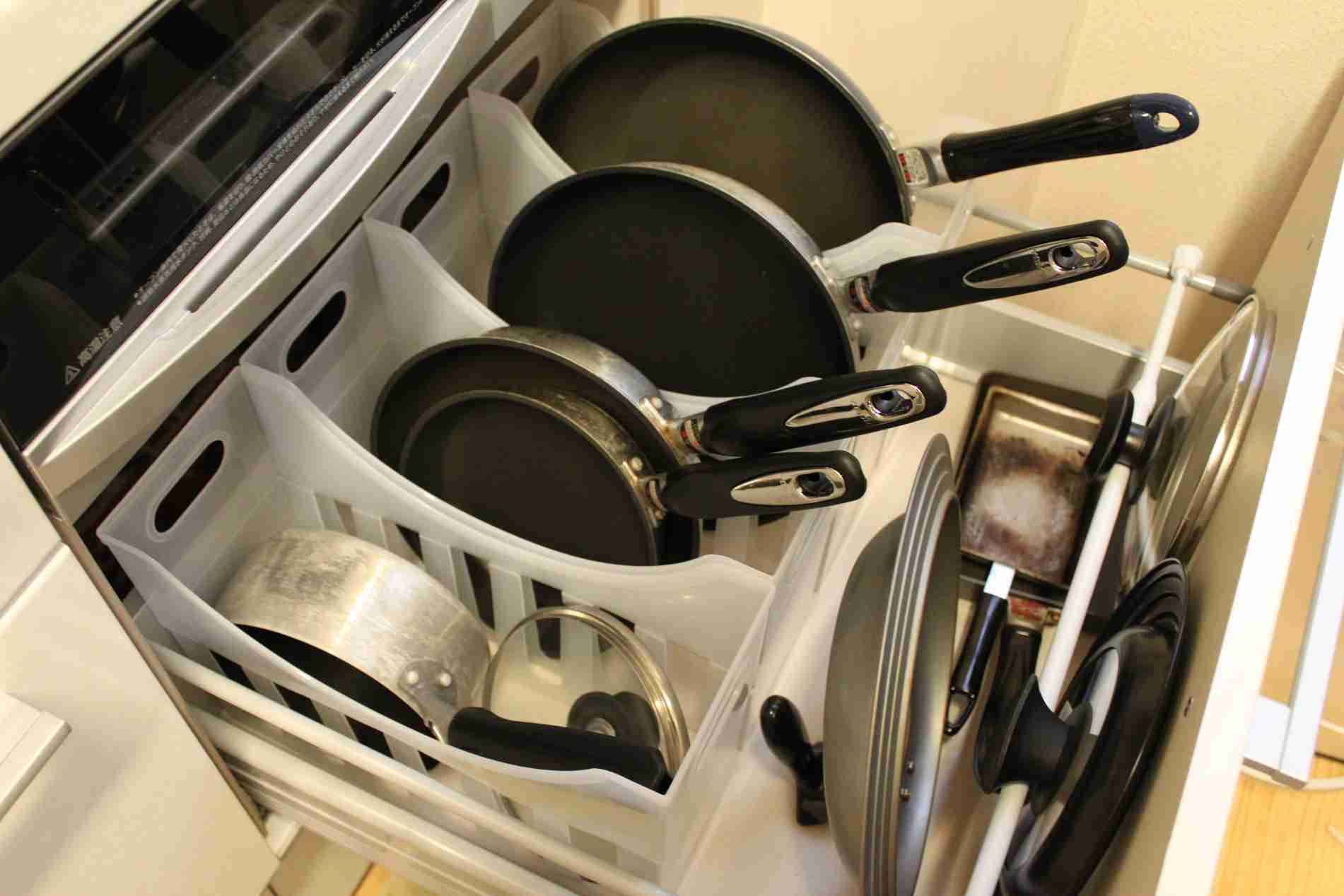 100均商品でできる収納方法