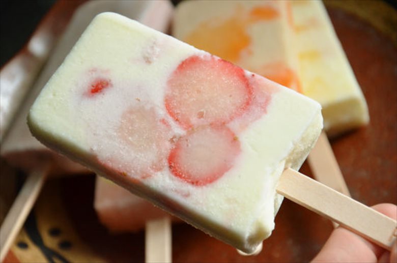 夏のお菓子の画像