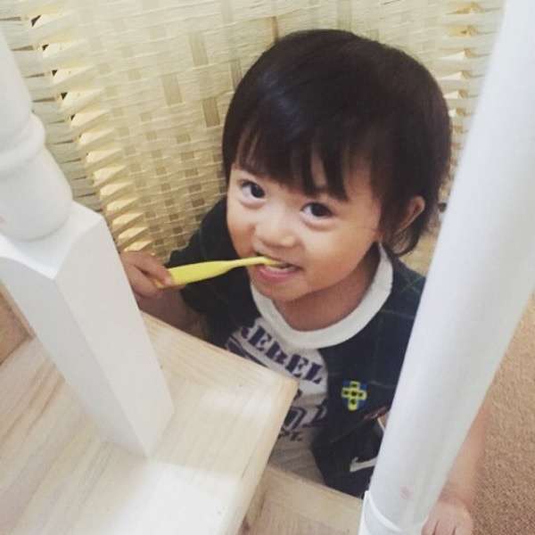 市川海老蔵の息子 勧玄くんが歯磨きする姿にホッコリ かっこいいけど やっぱり可愛い ガールズちゃんねる Girls Channel