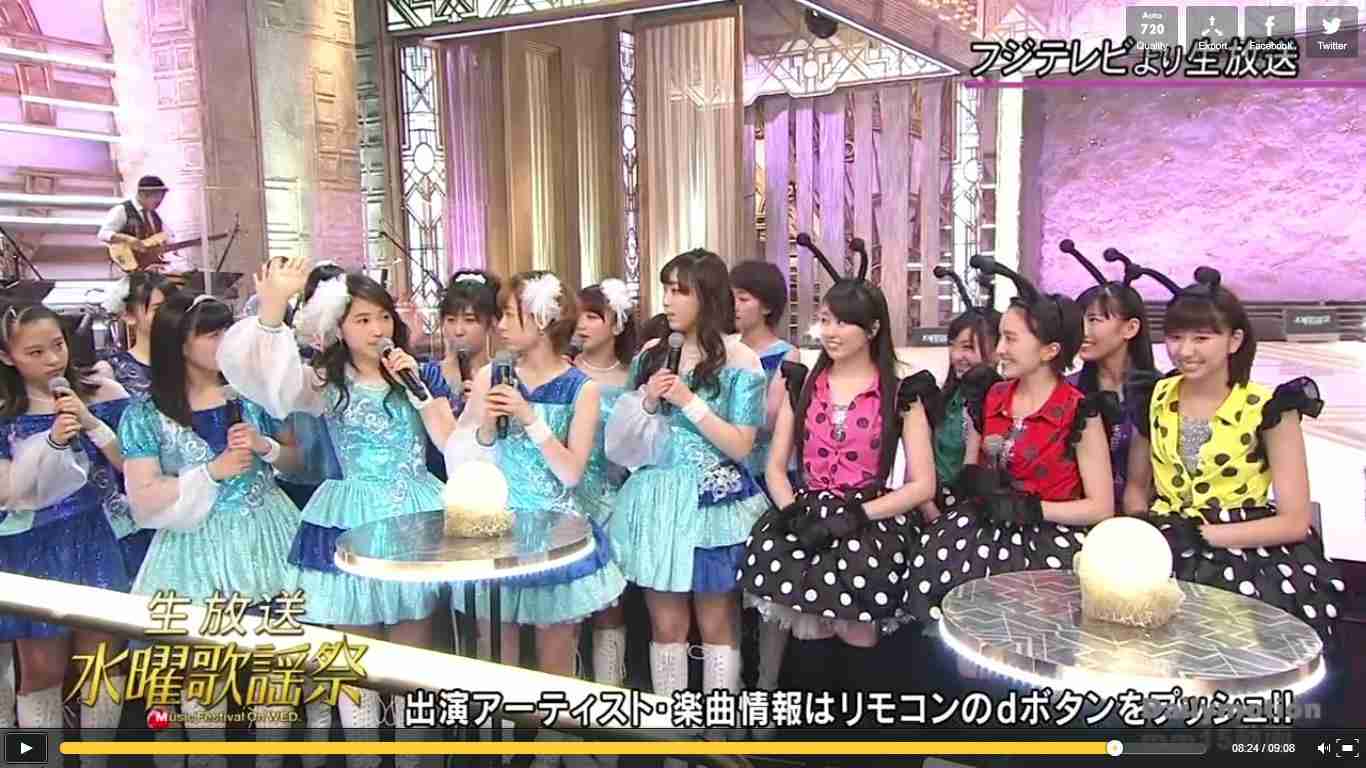 モーニング娘。’15がテレビ生出演。スリムになったズッキこと鈴木香音に「誰だあの美女は！」