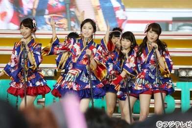 AKB48小嶋陽菜センター「ハロウィン・ナイト」美脚あらわな浴衣姿で全7曲披露