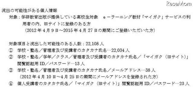 学研、不正アクセスにより2万人の個人情報が流出