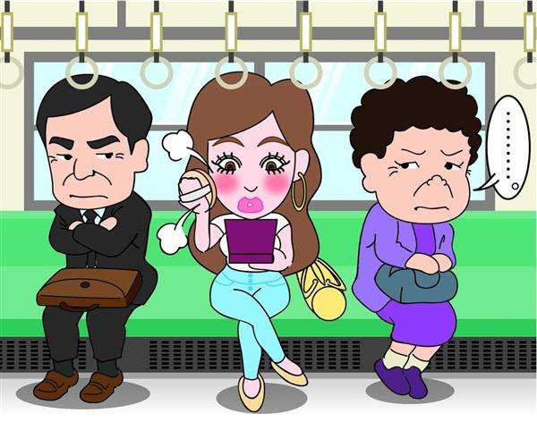 「電車内で化粧やめて!!」　地下鉄の駅に異例の啓発ポスター…乗客苦情で決断