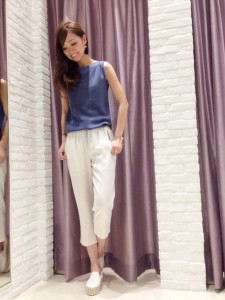 パンツ派 夏のデート服