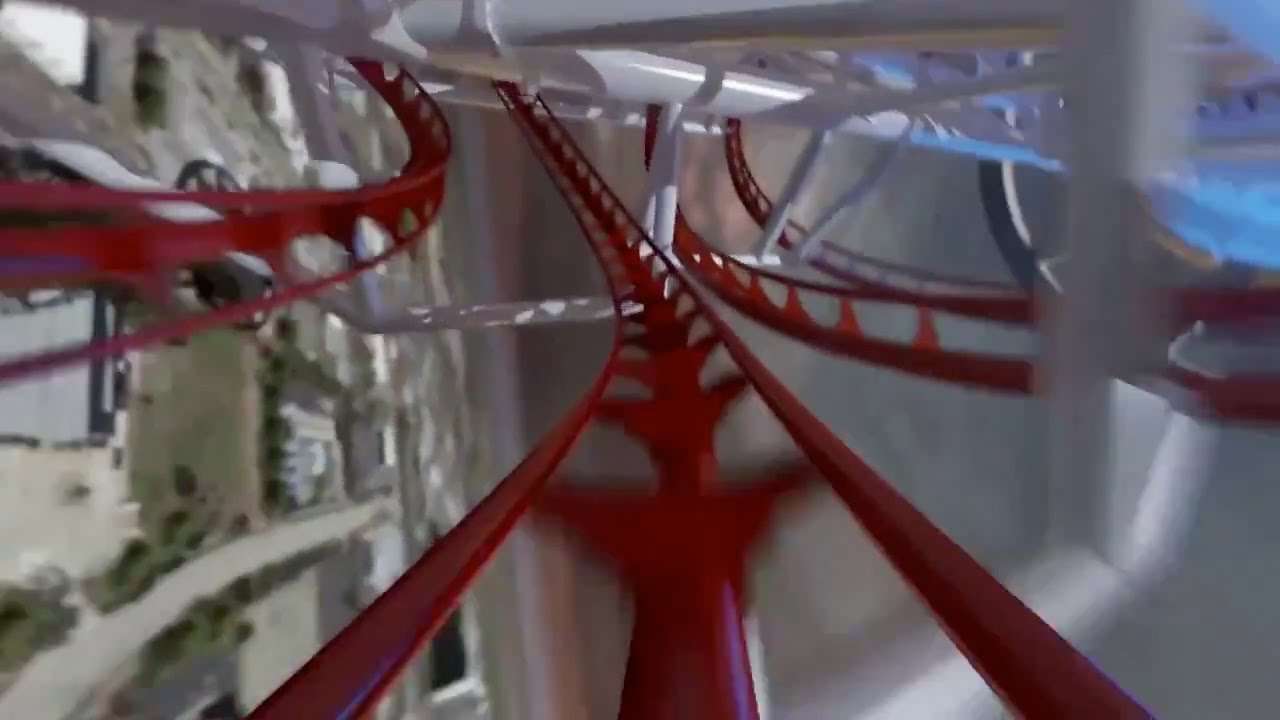 Skyscraper World's Tallest Roller Coaster POV - Skyplex Orlando - YouTube