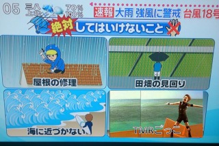 【情報共有】 台風11号 