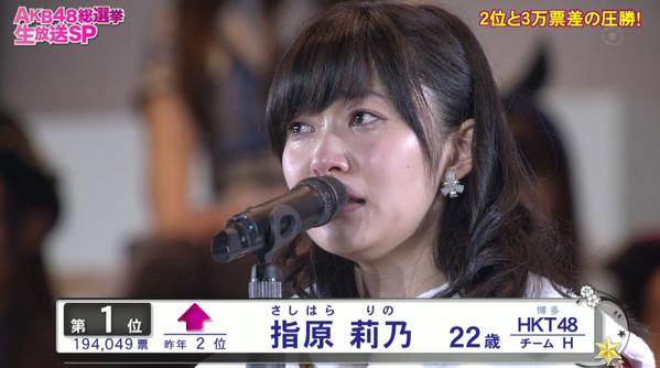 篠田麻里子「（HKT48）指原莉乃はいじりにくい」「私は5位なので1位様はいじれない」。
