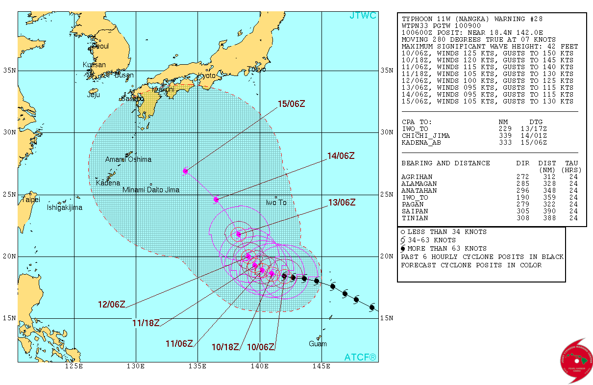 【情報共有】 台風11号 
