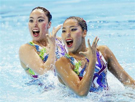 水泳競技・シンクロの美しい画像トピ
