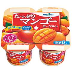 たっぷりマンゴーヨーグルト | ヨーグルト | 商品情報 | オハヨー乳業株式会社