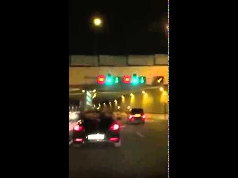 Naked Holidaymaker Filmed NAPPING On Car Travelling at 62mph - YouTube