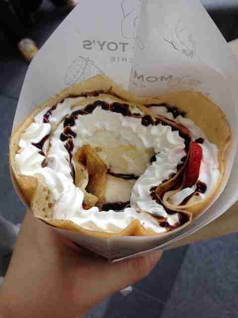 ホイップクリームが大好き！