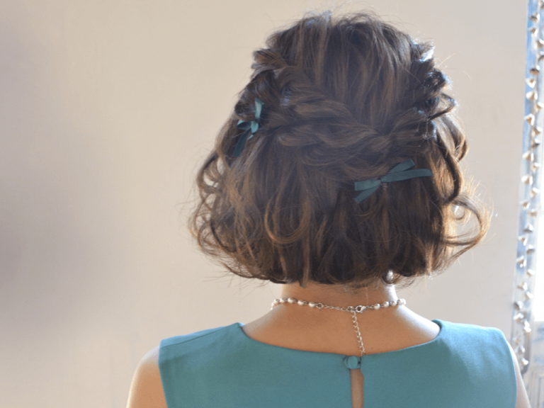 夏はハーフアップで可愛くチェンジ♪簡単＆シンプルヘアアレンジ