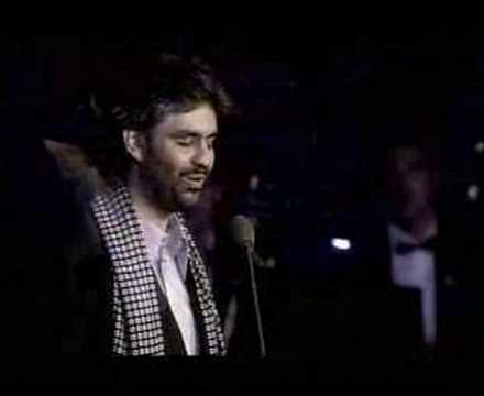 Andrea Bocelli- Con te Partiro - YouTube