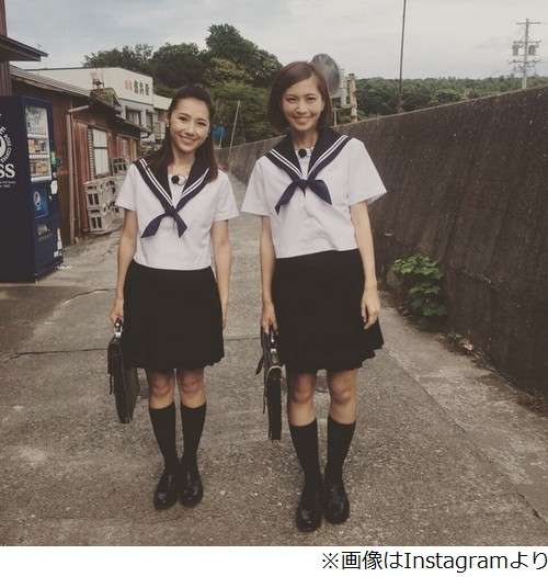 安田美沙子のセーラー服姿に絶賛「まだまだいけますね!」「可愛い!」。