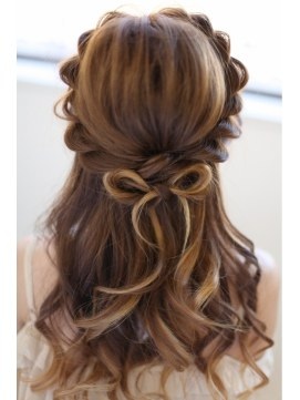 夏のヘアアレンジ