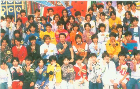 デビューしたジャニーズのjr.時代