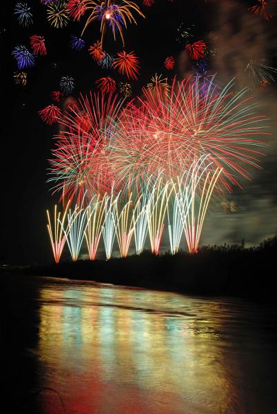 町制施行10周年記念　市川三郷町ふるさと夏まつり　第27回「神明の花火大会」 - 花火大会＆夏祭り特集2015 - Yahoo! JAPAN