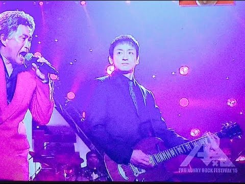 2015/27時間テレビ　早朝のフジ本気ロックフェス/神奈月・山本耕史 - YouTube