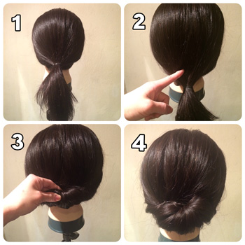 夏のヘアアレンジ