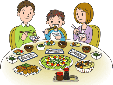 食事中に話す？話さない？