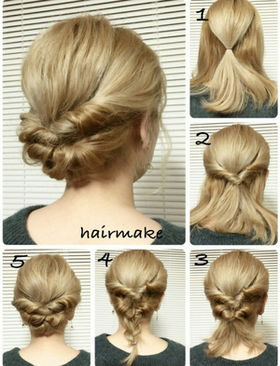 夏のヘアアレンジ