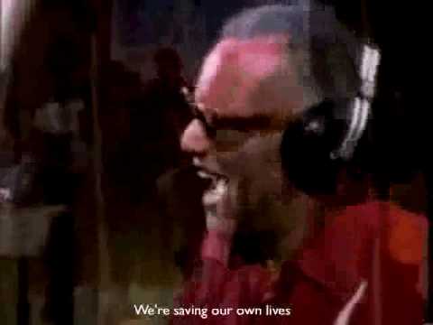We are the world アーティスト名&歌詞付　日本語訳付 - YouTube