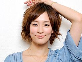 面長の人の髪型