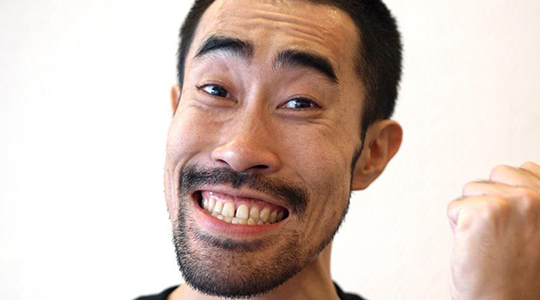 面長の人の髪型
