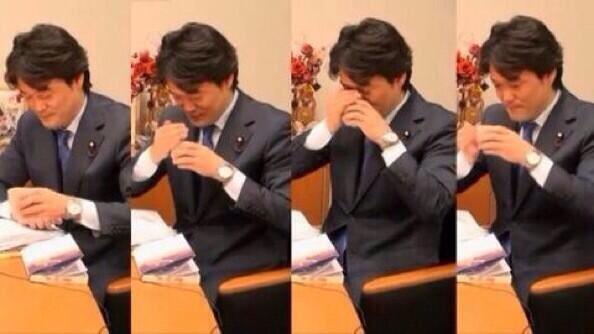 【安保採決】自民大沼瑞穂議員が民主津田弥太郎議員に引き倒されてるシーンが酷い(動画有)