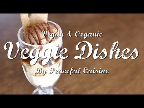 乳製品を使わない濃厚エスプレッソアイスのつくり方: How to Make Vegan Espresso Ice Cream | Veggie Dishes by Peaceful Cuisine - YouTube