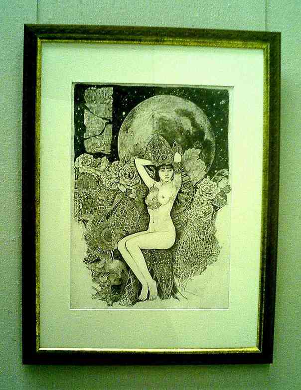 押切もえ絵画初出展で二科展入選！友人たちは「もっと優しい絵を描くと思った」とビックリ