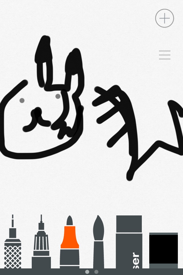 目をつぶって絵を描くトピ！