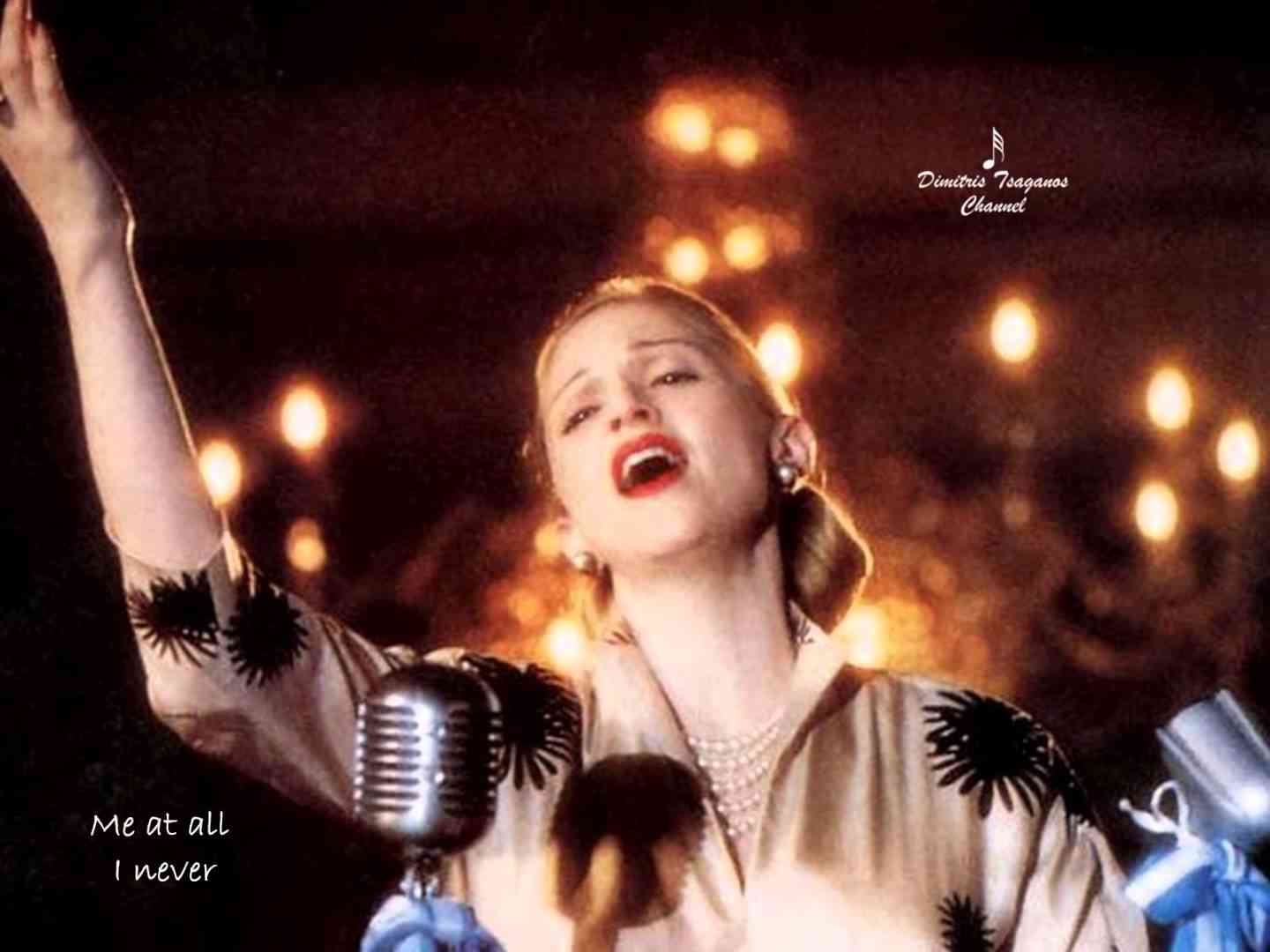 √♥ Don't Cry For Me Argentina √ Madonna √ Lyrics - YouTube
