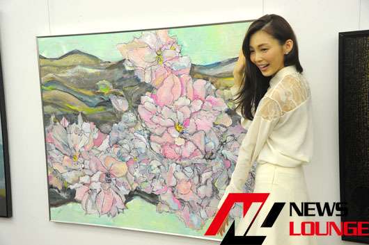 押切もえ絵画初出展で二科展入選！友人たちは「もっと優しい絵を描くと思った」とビックリ