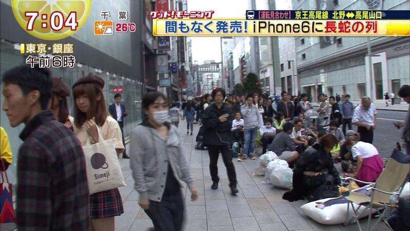 マジかよ！ iPhone6sを購入するためにもうアップルストア前に並んでいるヤツが目撃される