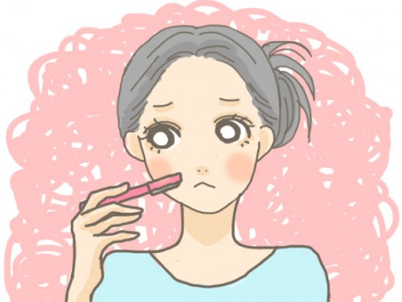 カミソリ負けする人（顔ぞり）