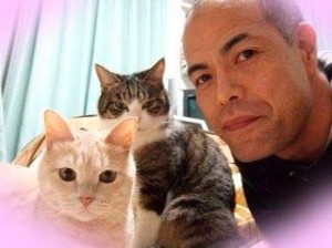 イケメンと猫を貼るトピ