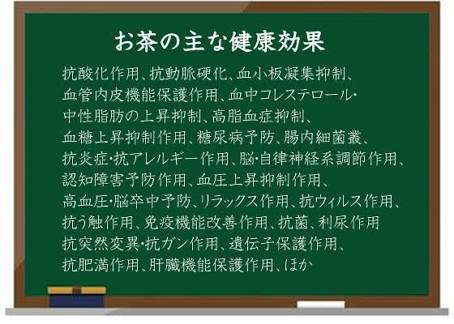 お茶の効果・効能