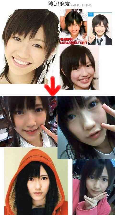 AKB48渡辺麻友の鼻に違和感を抱く視聴者ら…過去の写真と比較した結果