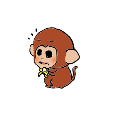 Little cute Monkey - LINE Creators' Stickers