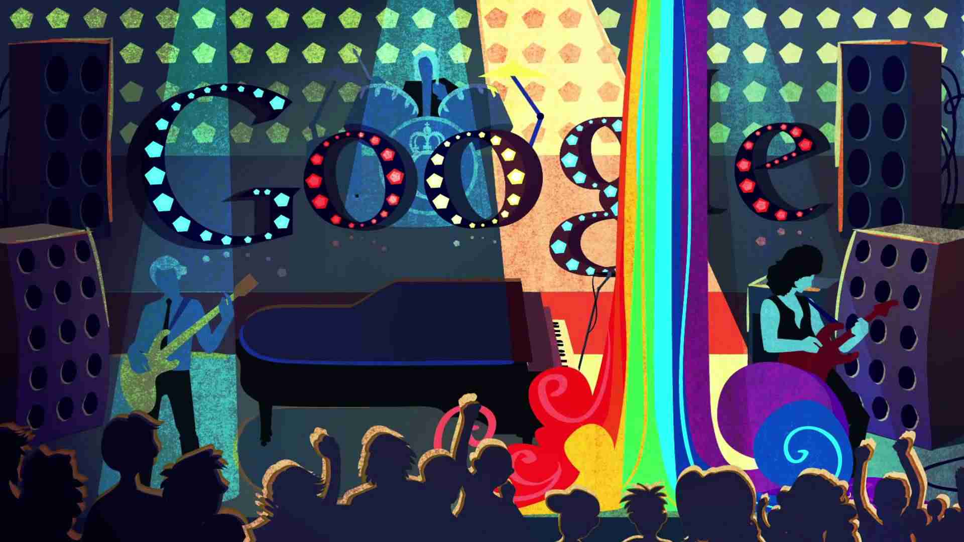 Freddie Mercury Google Doodle - YouTube