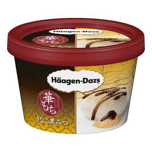 ハーゲンダッツから新シリーズ「華もち」きなこ黒みつ＆みたらし胡桃が限定発売