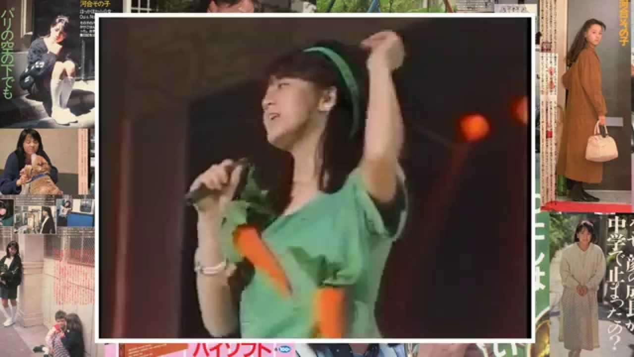 河合　その子　【おニャン子メドレー】 - YouTube